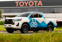 “La Indestructible”, Hilux en versión eléctrica de celdas de combustible basadas en hidrógeno (FCEV)